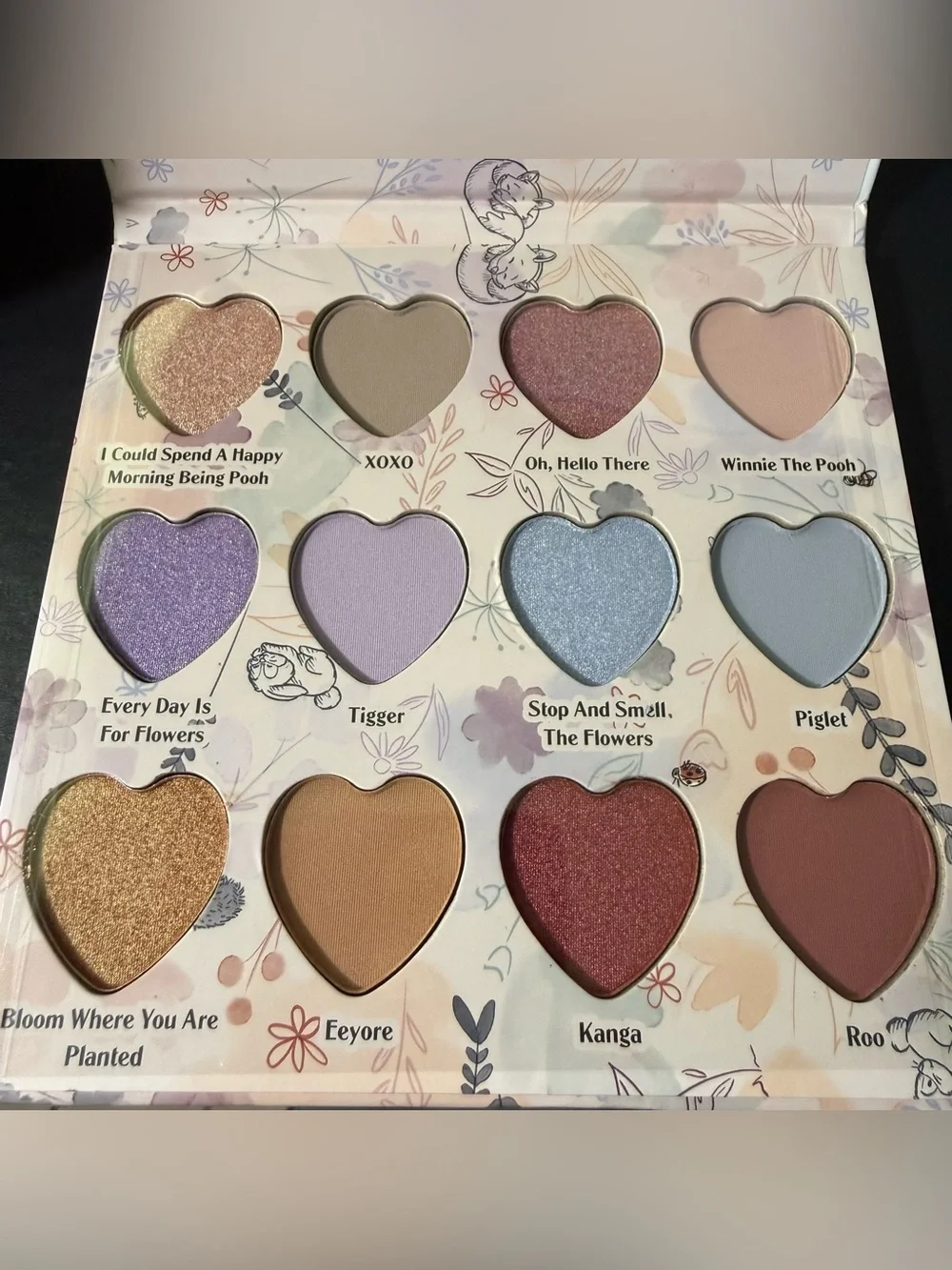 Disney Winnie the Pooh Eyeshadow Palette 12 colors NEW